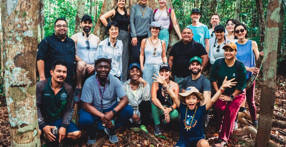 Estudantes estrangeiros realizam imersão em comunidades amazônicas para intercâmbio de conhecimento - FAS